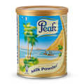 Peak Instant Whole Milk Powder 400g tin on a white background
