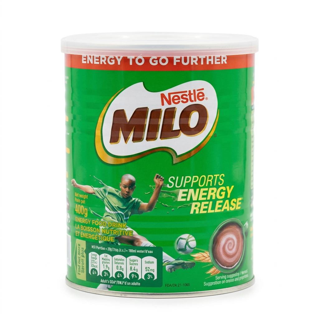 Milo with a white background